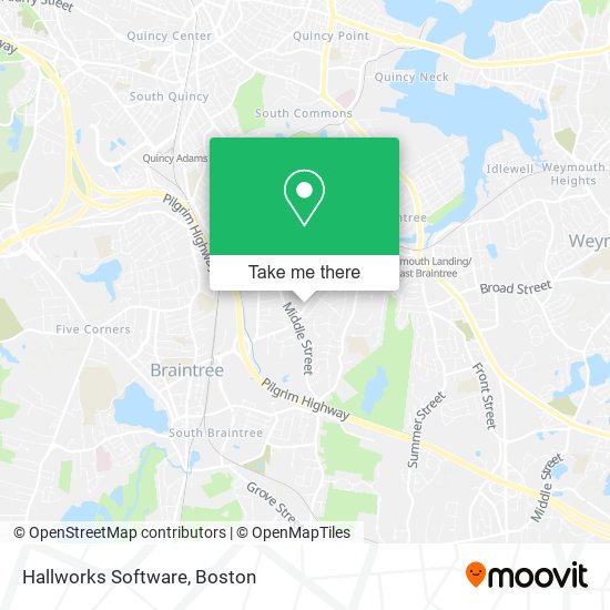 Mapa de Hallworks Software