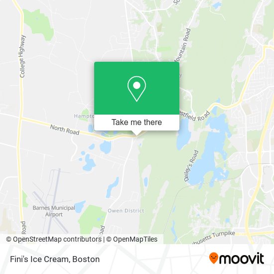 Mapa de Fini's Ice Cream