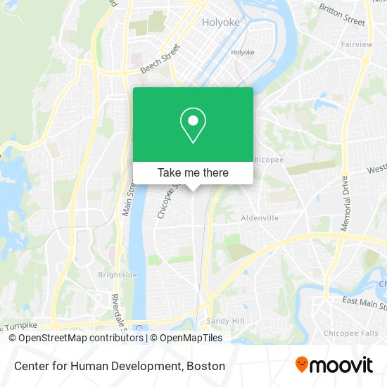 Center for Human Development map
