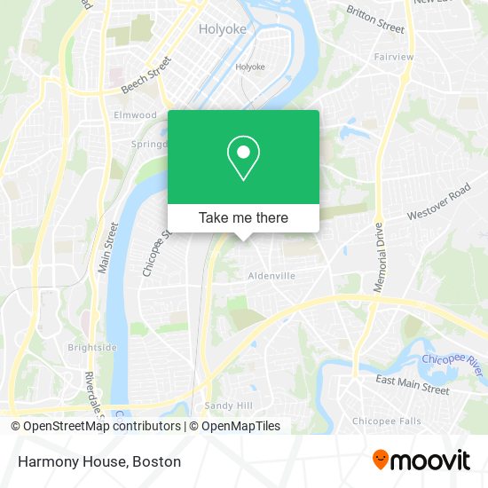 Mapa de Harmony House