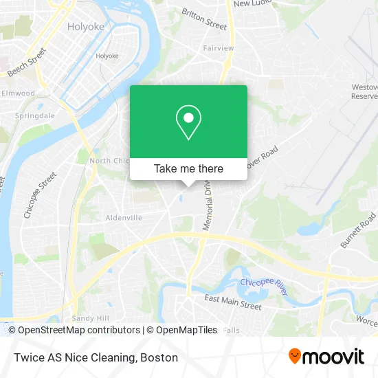 Twice AS Nice Cleaning map