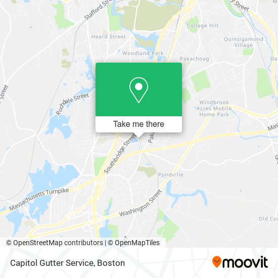Mapa de Capitol Gutter Service