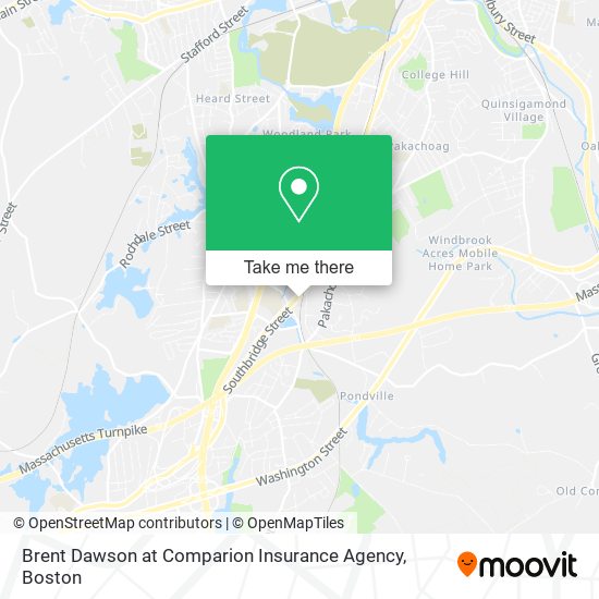 Mapa de Brent Dawson at Comparion Insurance Agency