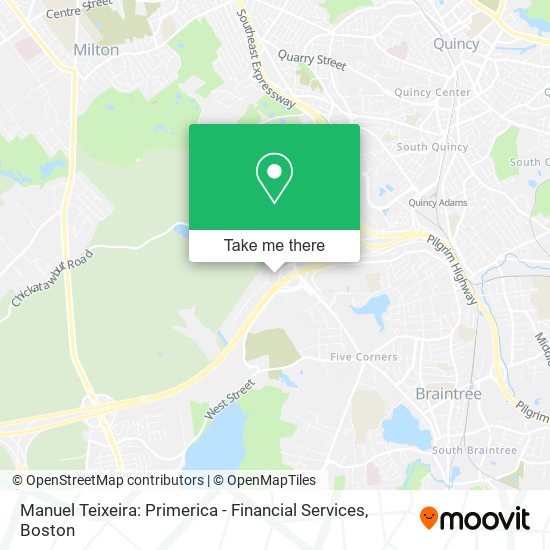 Mapa de Manuel Teixeira: Primerica - Financial Services