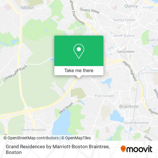 Grand Residences by Marriott-Boston Braintree map