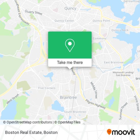 Mapa de Boston Real Estate