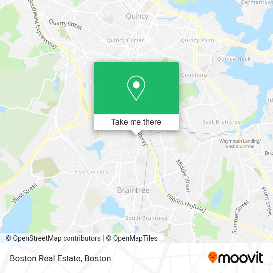 Boston Real Estate map