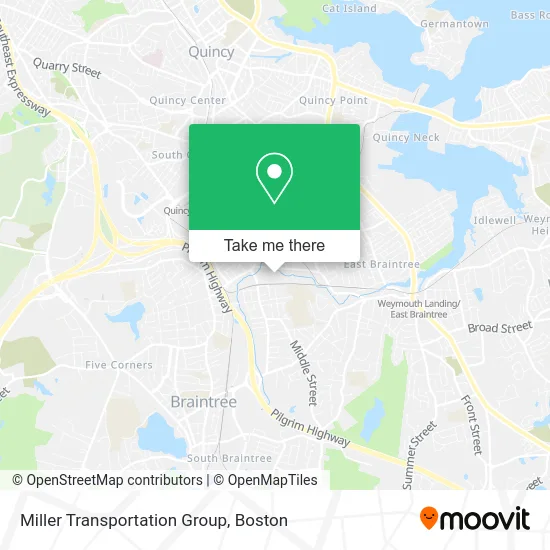 Miller Transportation Group map