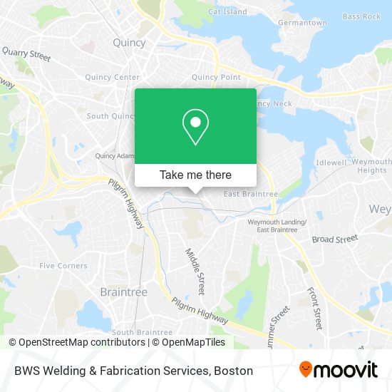 Mapa de BWS Welding & Fabrication Services