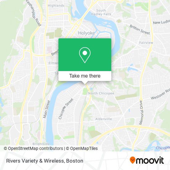 Mapa de Rivers Variety & Wireless