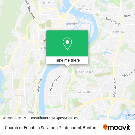 Church of Fountain Salvation Pentecostal map