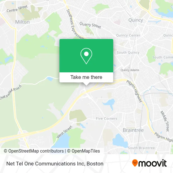 Net Tel One Communications Inc map