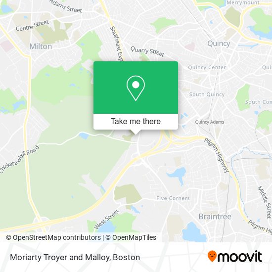Moriarty Troyer and Malloy map