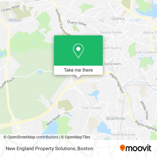 Mapa de New England Property Solutions