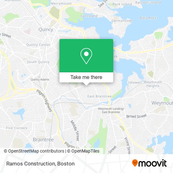 Ramos Construction map