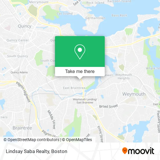 Lindsay Saba Realty map