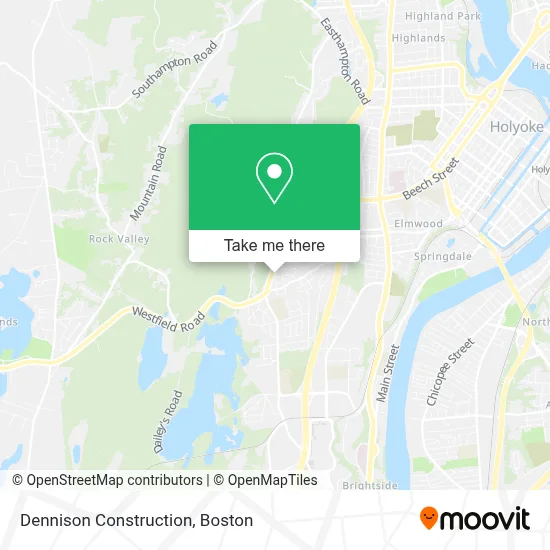 Dennison Construction map
