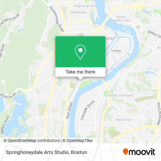 Mapa de Springhoneydale Arts Studio