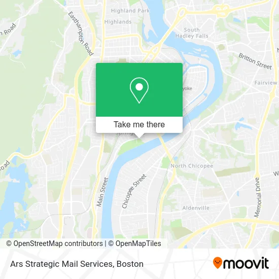 Ars Strategic Mail Services map