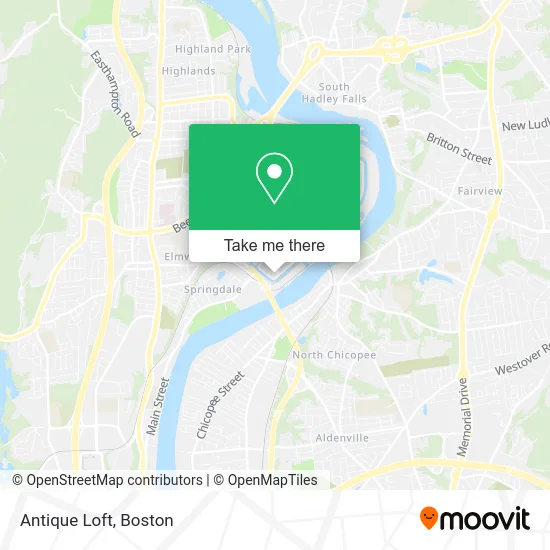 Antique Loft map