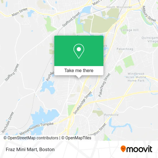 Fraz Mini Mart map