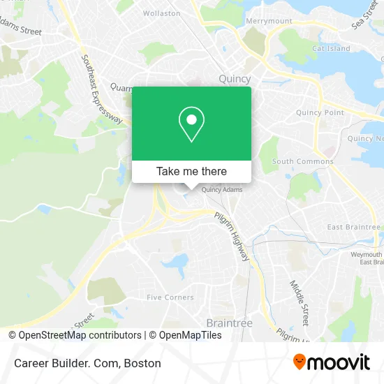 Career Builder. Com map