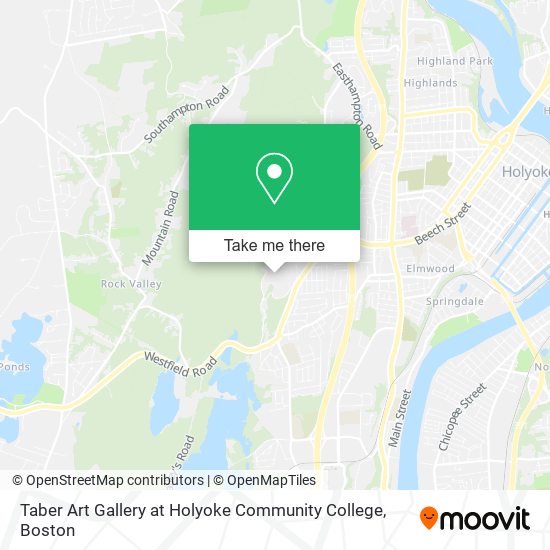 Taber Art Gallery at Holyoke Community College map