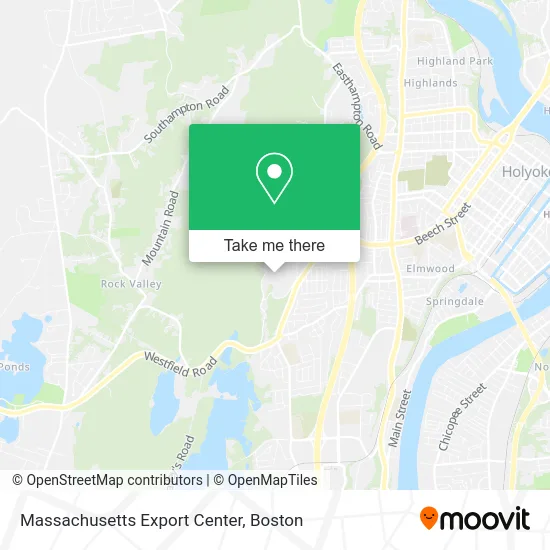 Massachusetts Export Center map