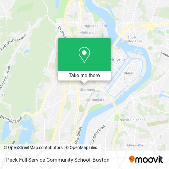 Mapa de Peck Full Service Community School