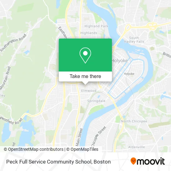 Mapa de Peck Full Service Community School