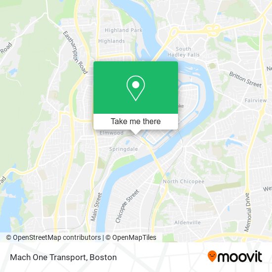 Mapa de Mach One Transport