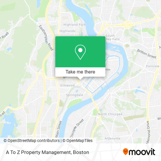 A To Z Property Management map