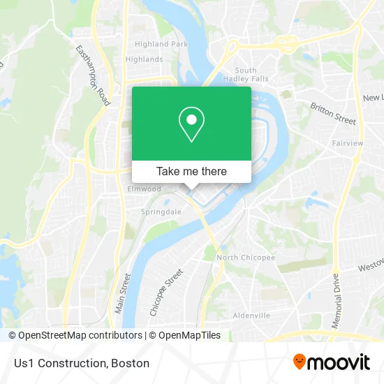 Us1 Construction map