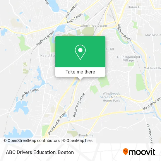 ABC Drivers Education map