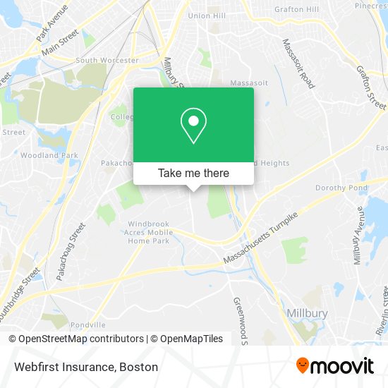 Mapa de Webfirst Insurance