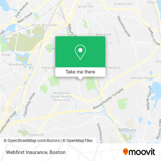 Webfirst Insurance map