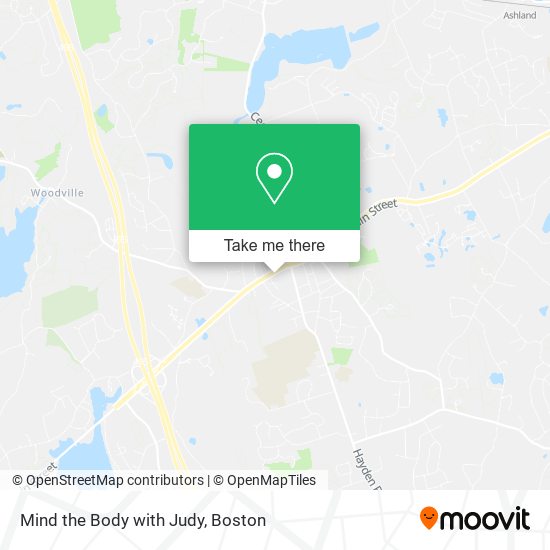 Mind the Body with Judy map