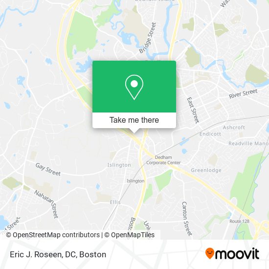 Mapa de Eric J. Roseen, DC