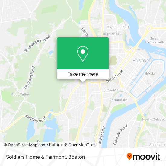 Mapa de Soldiers Home & Fairmont