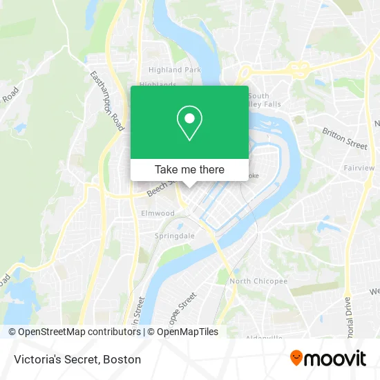 Victoria's Secret map