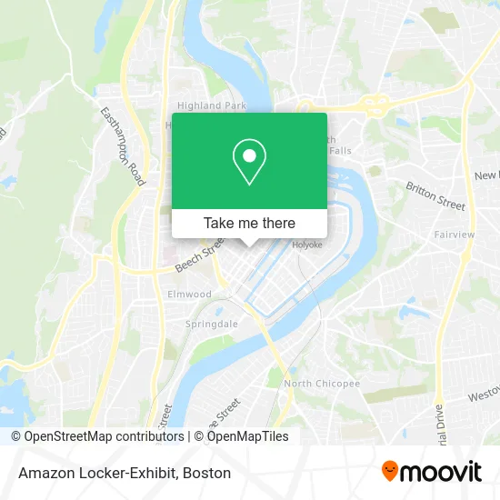 Amazon Locker-Exhibit map