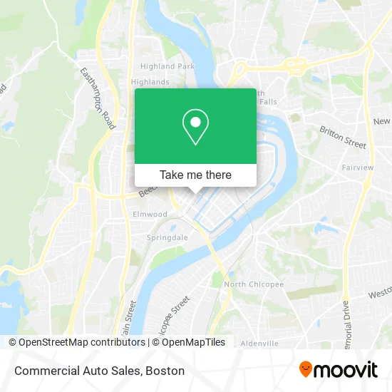 Commercial Auto Sales map