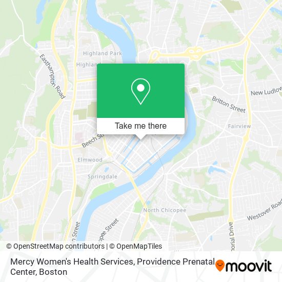 Mapa de Mercy Women's Health Services, Providence Prenatal Center