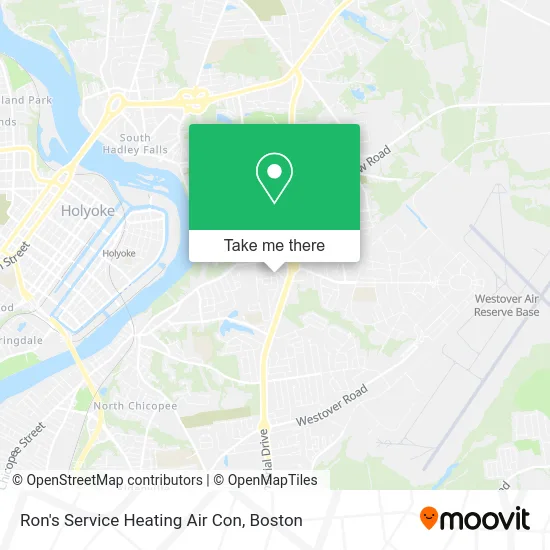 Ron's Service Heating Air Con map