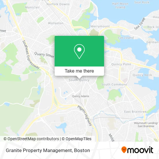 Granite Property Management map
