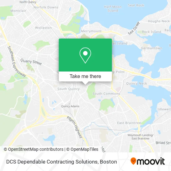 DCS Dependable Contracting Solutions map