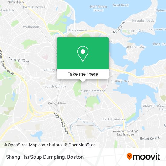 Shang Hai Soup Dumpling map