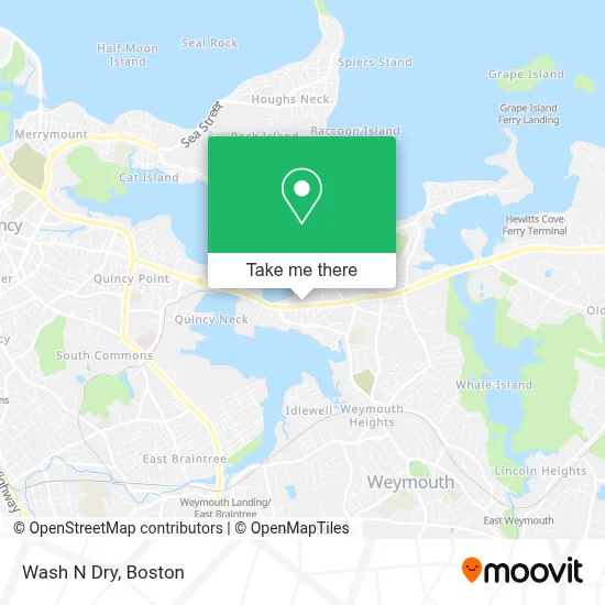 Wash N Dry map