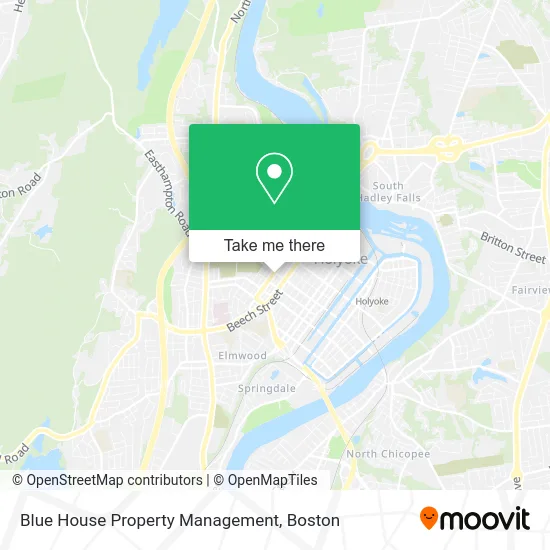 Blue House Property Management map