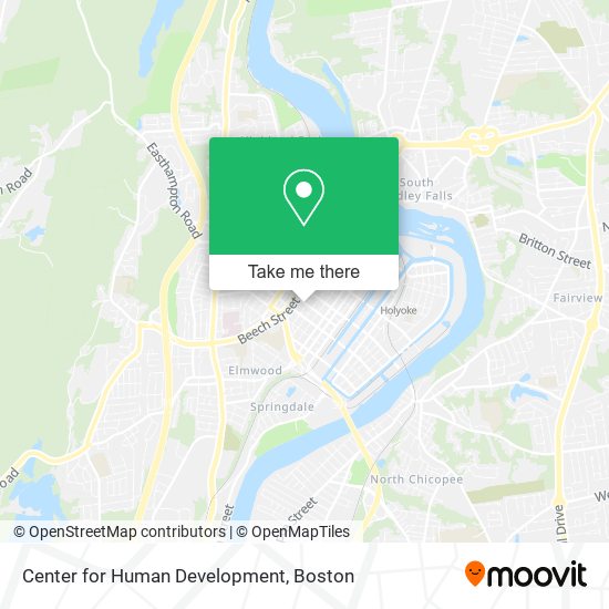 Center for Human Development map